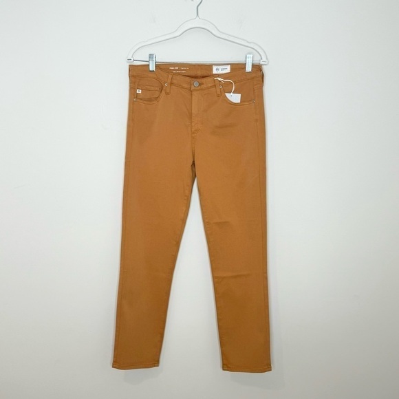 NWT AG ADRIANO GOLDSCHMEID Prima Crop Cigarette Leg Pant Moro Size 30 - Picture 2 of 8